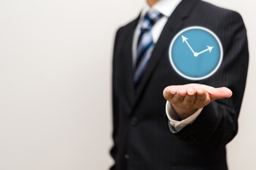 目的と時間を設定